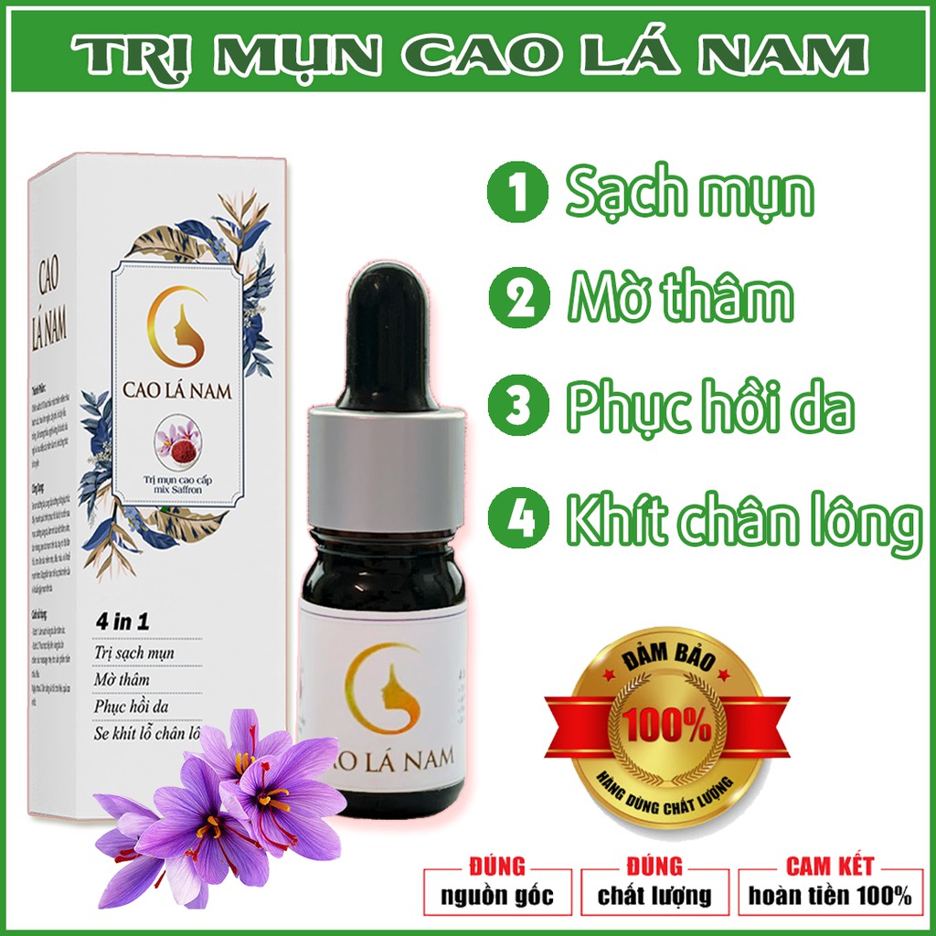 [Trị Mụn] Cao Lá Nam Chính Hãng Mix Saffron | BigBuy360 - bigbuy360.vn