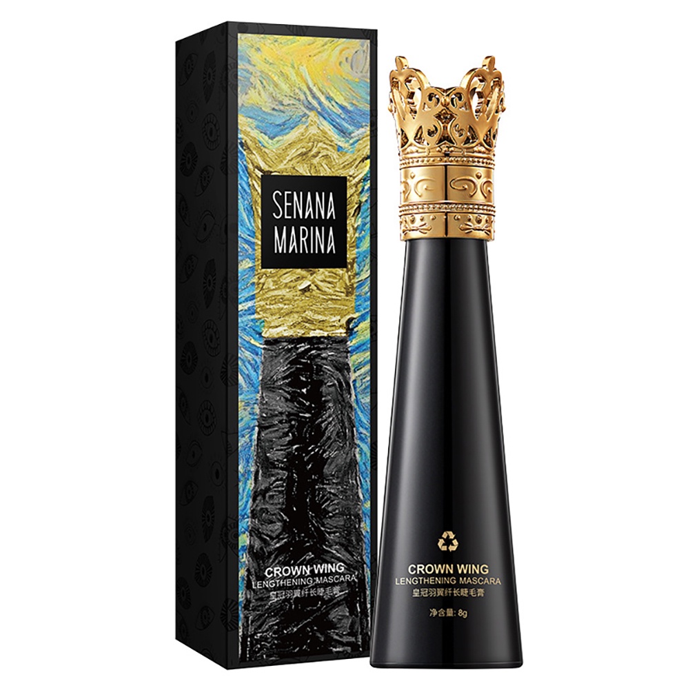 Mascara làm dài dày và cong mi chống thấm nước không bị nhòe hình vương miện Sernana 1.vn
 | BigBuy360 - bigbuy360.vn