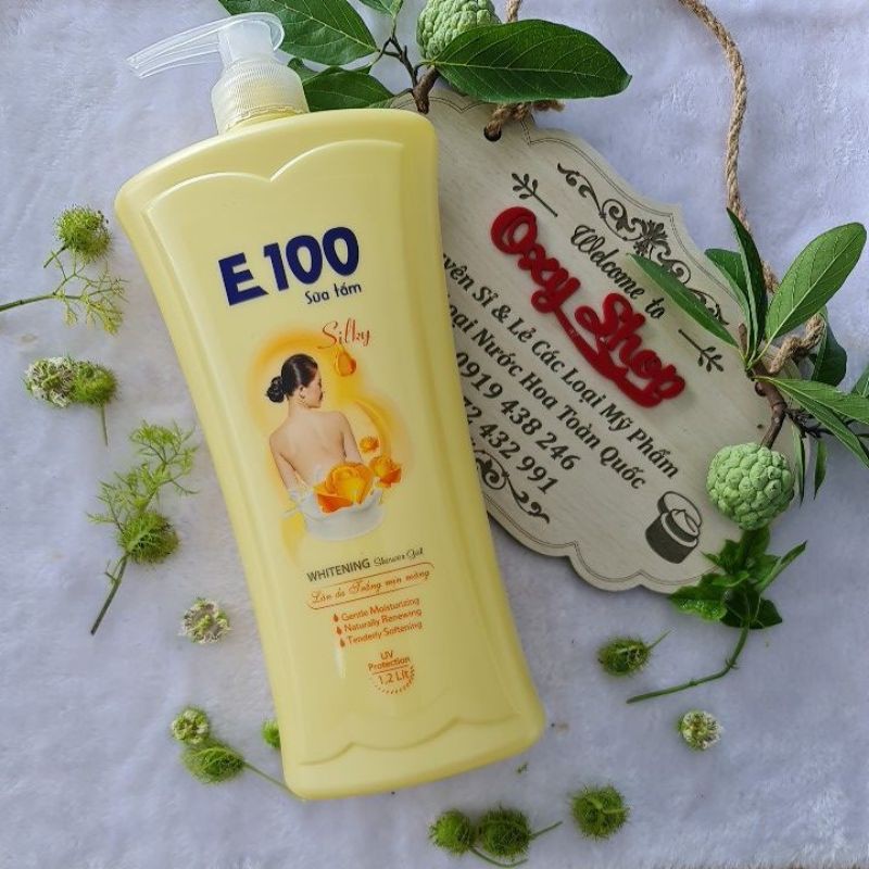 Sữa Tắm E100 Màu Vàng 1.2 lít