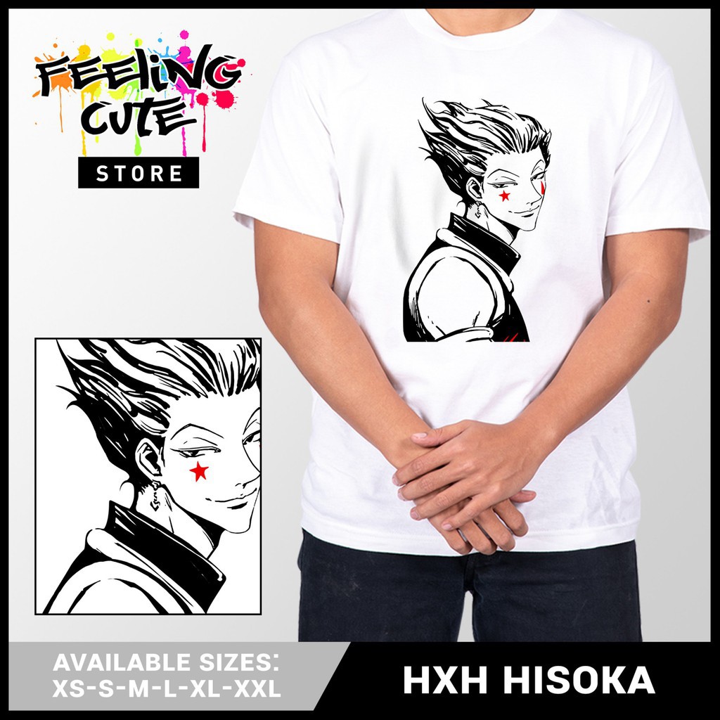 Mẫu áo thun Hunter X Hunter Hisoka độc chất