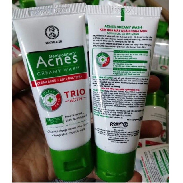 sửa rữa mặt acnes 25g