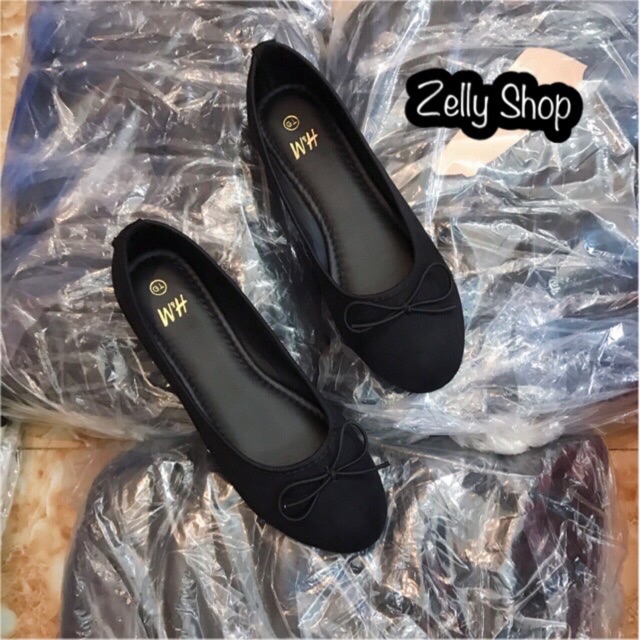 Giày búp bê nơ đen hot trend (kèm 2 ảnh thật cuối) | BigBuy360 - bigbuy360.vn