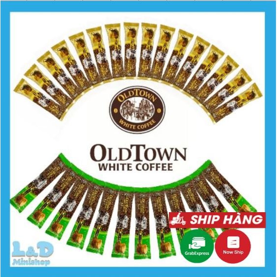 Combo 18 GÓI Cà Phê Oldtown Malaysia