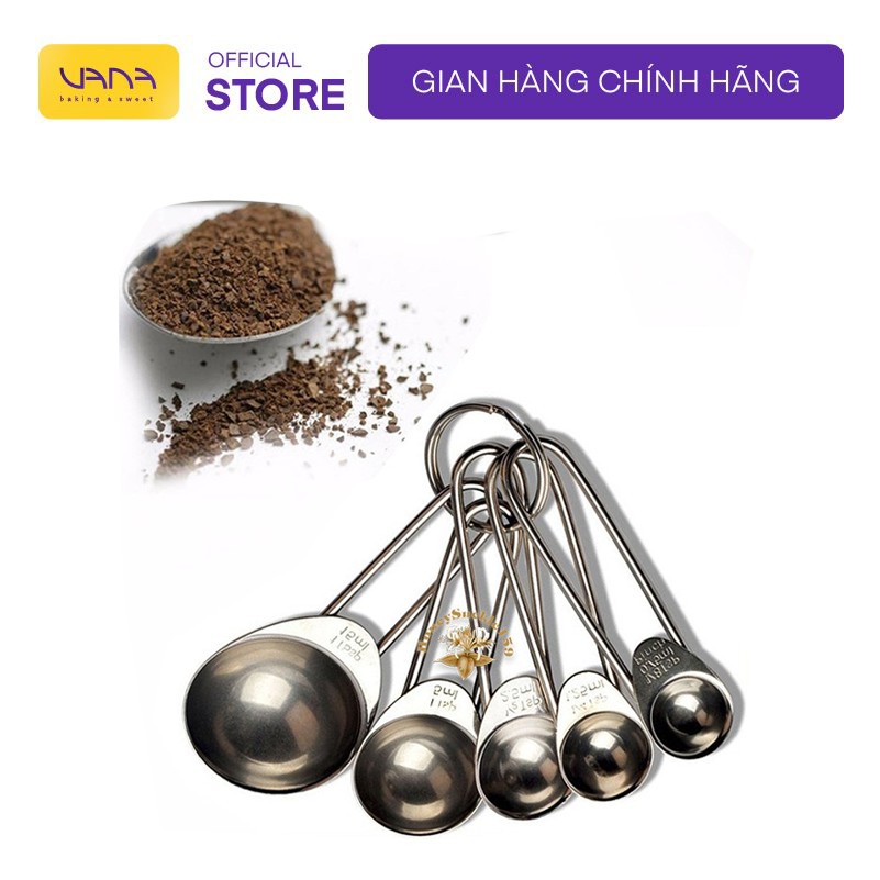 BỘ THÌA ĐONG INOX ( 5 CHIẾC)