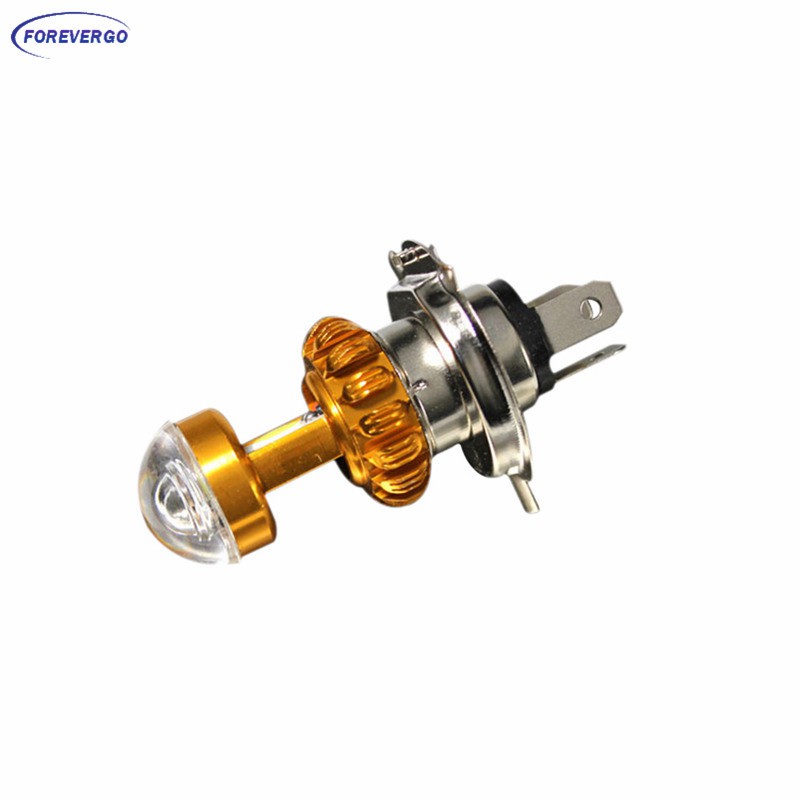 1 Đèn Pha H4 / Ba20d 3030led Cho Xe Máy