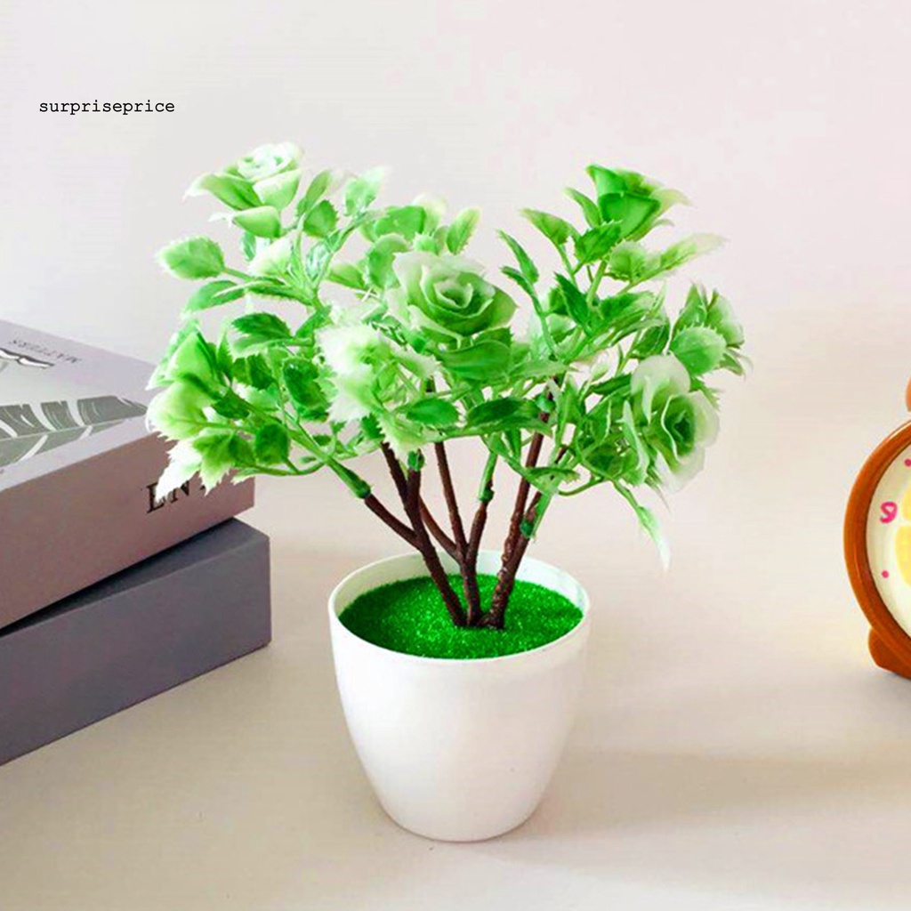 Chậu cây bonsai giả trang trí nhà ở/khách sạn