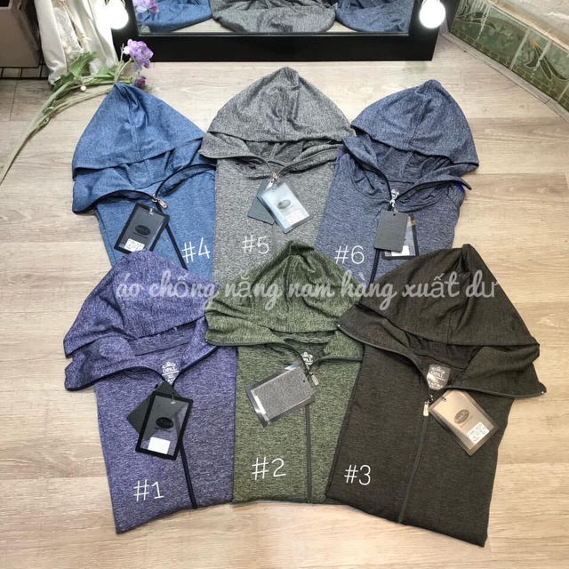 Áo chống nắng nam