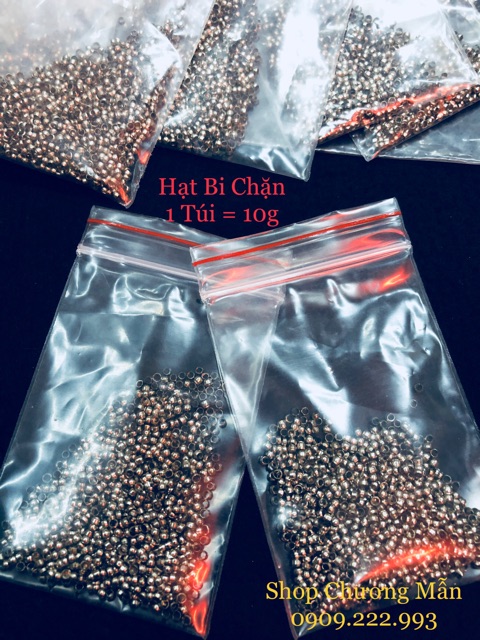 10G Hạt Bi Chặn Vòng Tay | Màn Cửa Pha Lê