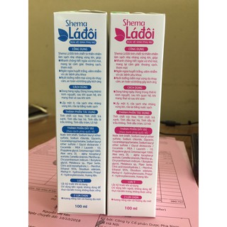 Dung dịch vệ sinh phụ nữ Shema (mẫu mới)