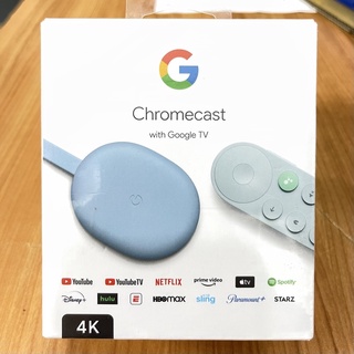 Google Chromecast with Google TV, Chất Lượng 4K và 1080P HDR, Ra Lệnh Bằng Tiếng Việt
