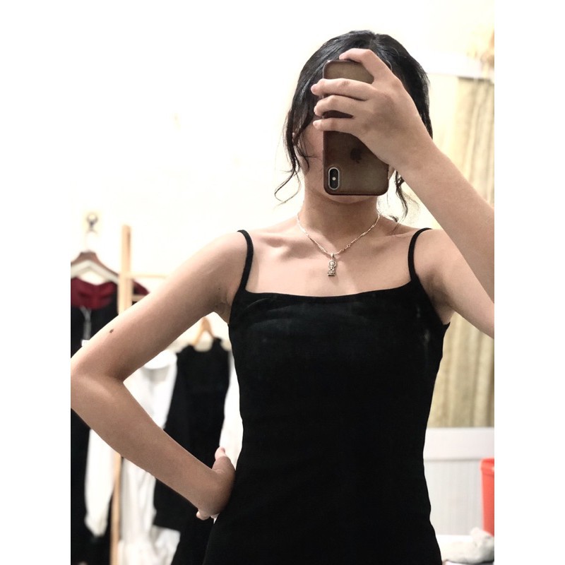 Đầm body 2 dây tôn dáng sáng da Đầm Nữ Hoài Thương | BigBuy360 - bigbuy360.vn