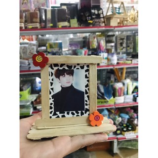 Khung ảnh bằng que kem handmade
