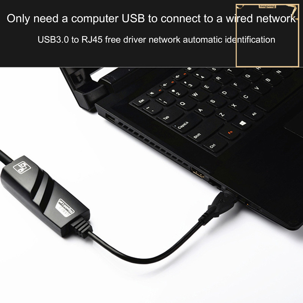 Cáp Chuyển Đổi Usb 3.0 Sang Rj45 Gigabit Ethernet 10 / 100 / 1000mbps | BigBuy360 - bigbuy360.vn