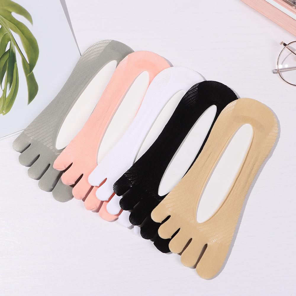 Vớ Nhung Năm Ngón Chống Trượt Thoáng Khí