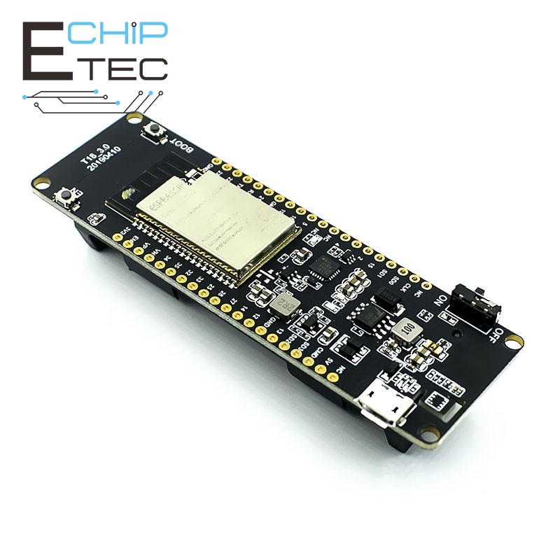 Lilygo® Bảng Mạch Phát Triển TTGO T18 V3.0 ESP32 8MByte PSRAM WiFi & Bluetooth 18650 ESP32-WROVER-B
