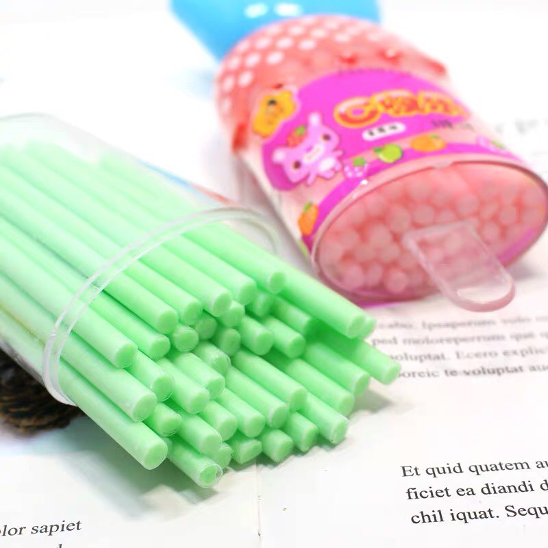 Kẹo tăm lạnh hình que kem Doten Thái Lan - Candy Stick đủ vị trái cây thơm ngon (ăn vặt trở về tuổi thơ)