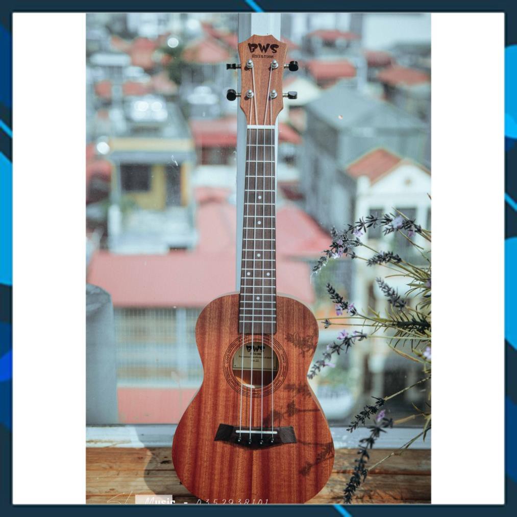 [RẺ VÔ ĐỊCH] Đàn Ukulele Tenor BWS - MC 26inch Gỗ Mahogany Cao Cấp