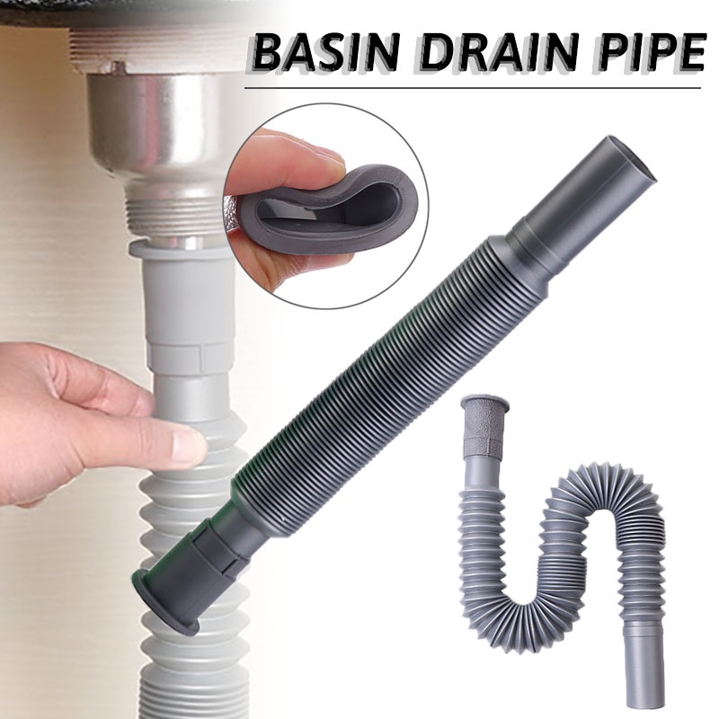 Ống thoát nước linh hoạt chống mùi hôi thông dụng cho nhà bếp nhà tắm