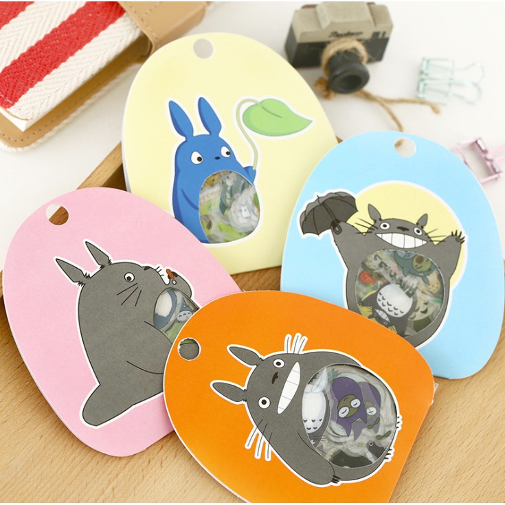 60 Miếng Sticker Dán Trang Trí Totoro