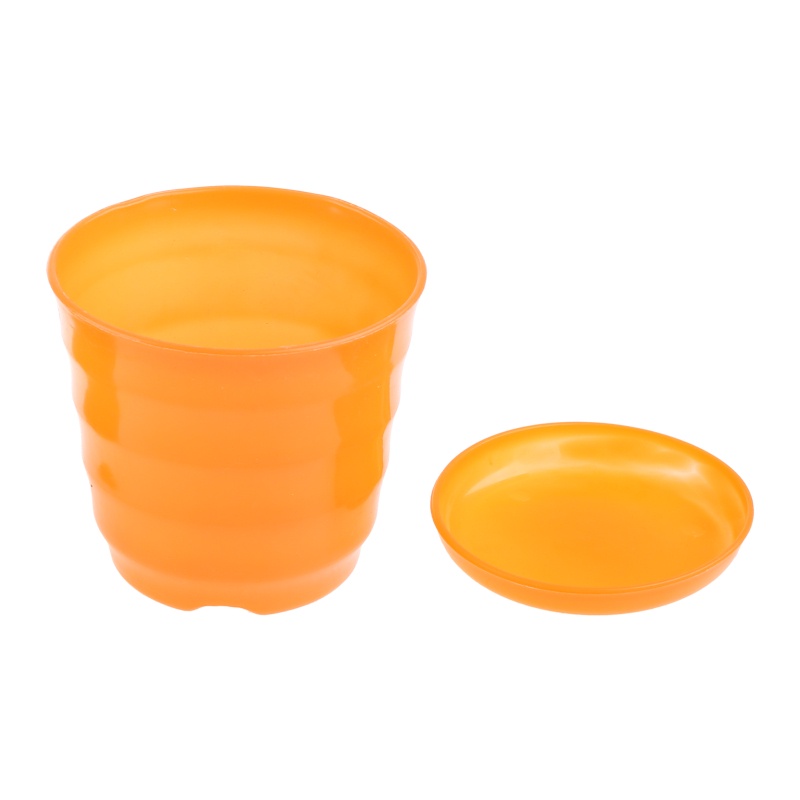 Chậu Cây Nhựa Mini Nhiều Màu Sắc Trang Trí Sân Vườn