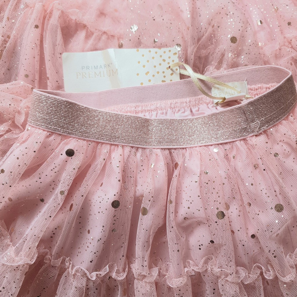 Chân váy xòe bé gái màu hồng siêu xinh