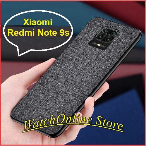 Ốp lưng Xiaomi Redmi Note 9s / Note 9 pro vải Jean cao cấp