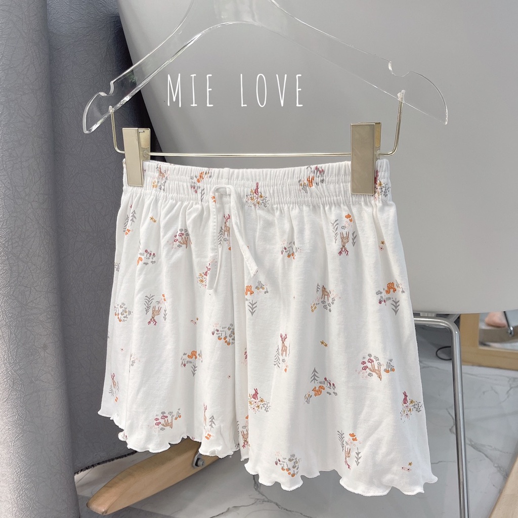 QUẦN ĐÙI COTTONG MẶC NHÀ MIE LOVE