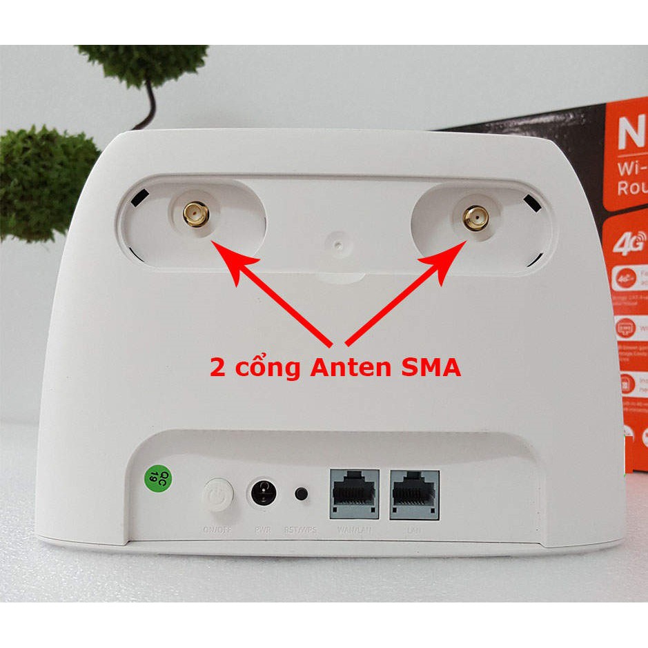 [Siêu khỏe] Bộ Phát WIFI 4G / 3G LTE - CP101 MIXIE - 3 Cổng LAN, 1 WAN, 4 ANTEN  TENDA 4G03, Xe Khách, Lắp Camera HUAWEI