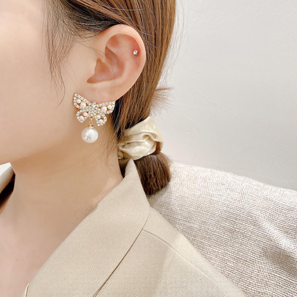 Bông Tai Bướm Phụ Kiện Cho Nữ VANES1