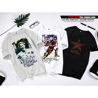 Áo Phông cầu thủ Văn Toàn, Quang Hải , Hình Ngôi Sao Vàng  - ÁO CẦU THỦ VIỆT NAM M190_[GIÁ CỰC SỐC]