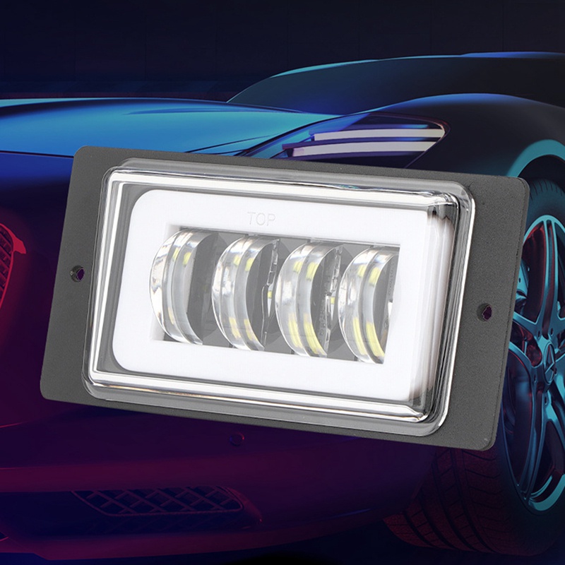 Đèn Pha LED 12V 6000K Ánh Sáng Cao Chống Thấm Nước Cho Xe Hơi / Xe Máy