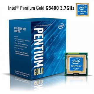 Bộ vi xử lý/ CPU Intel Pentium Gold G5400 TRAY No Box (4M Cache, 3.7GHz)