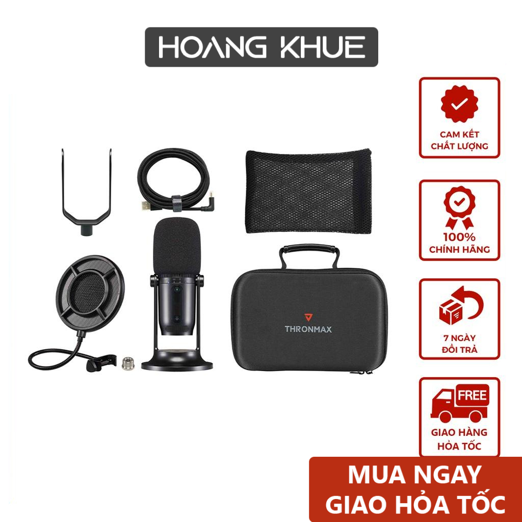 Bộ Micro thu âm Thronmax Mdrill One Studio KIT (M2) - Bảo hành chính hãng 12 Tháng