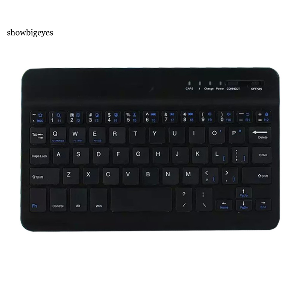 Bàn phím Bluetooth không dây Mini mỏng 7/10 inch cho điện thoại/máy tính bảng/Laptop