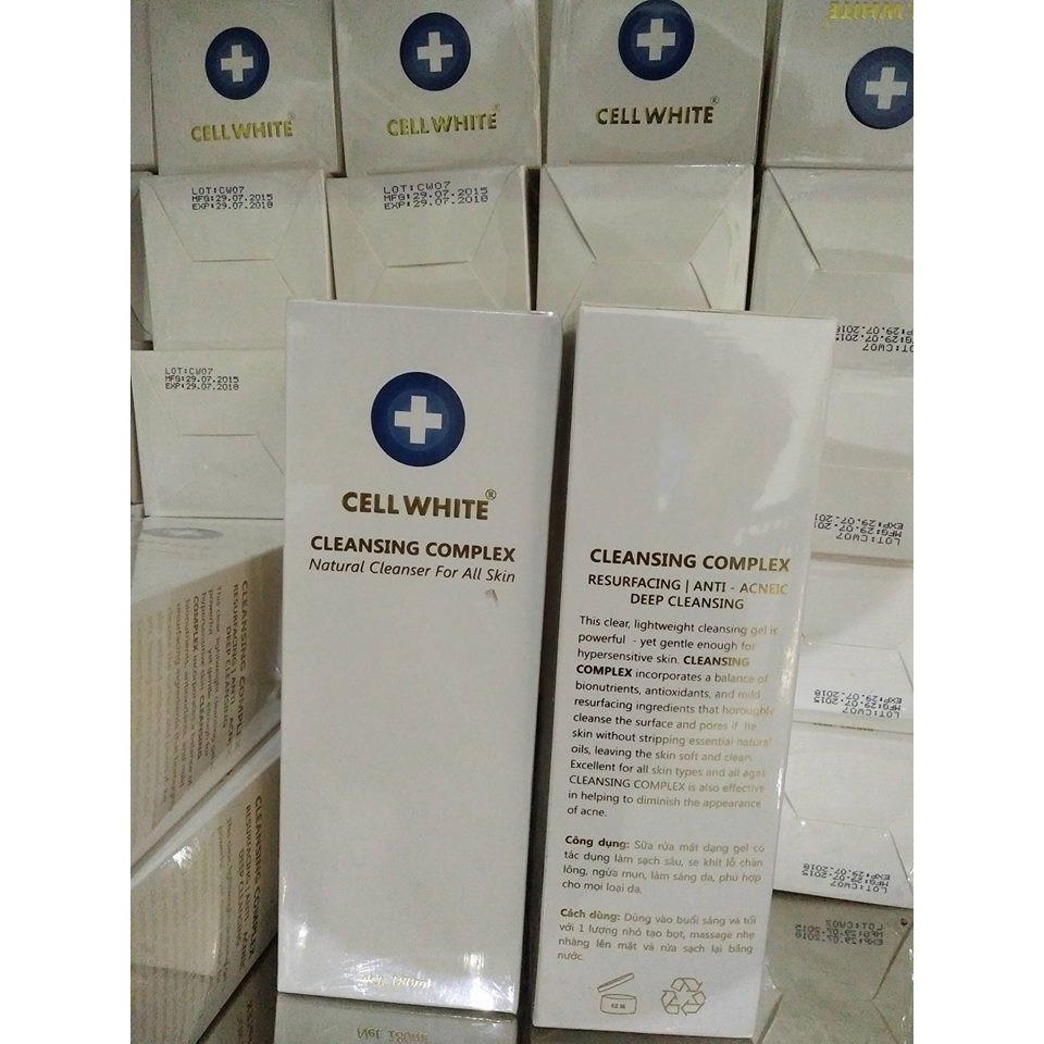 Sữa rửa mặt CellWhite Cleansing Complex