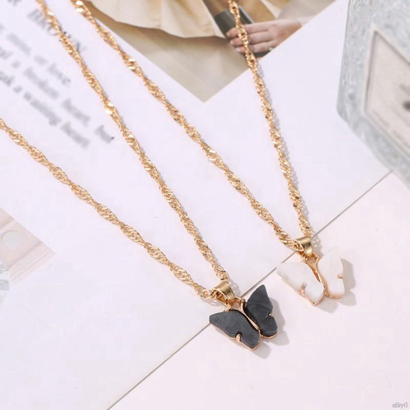 Dây chuyền hình bướm thiết kế xinh xắn thời trang cho nữ