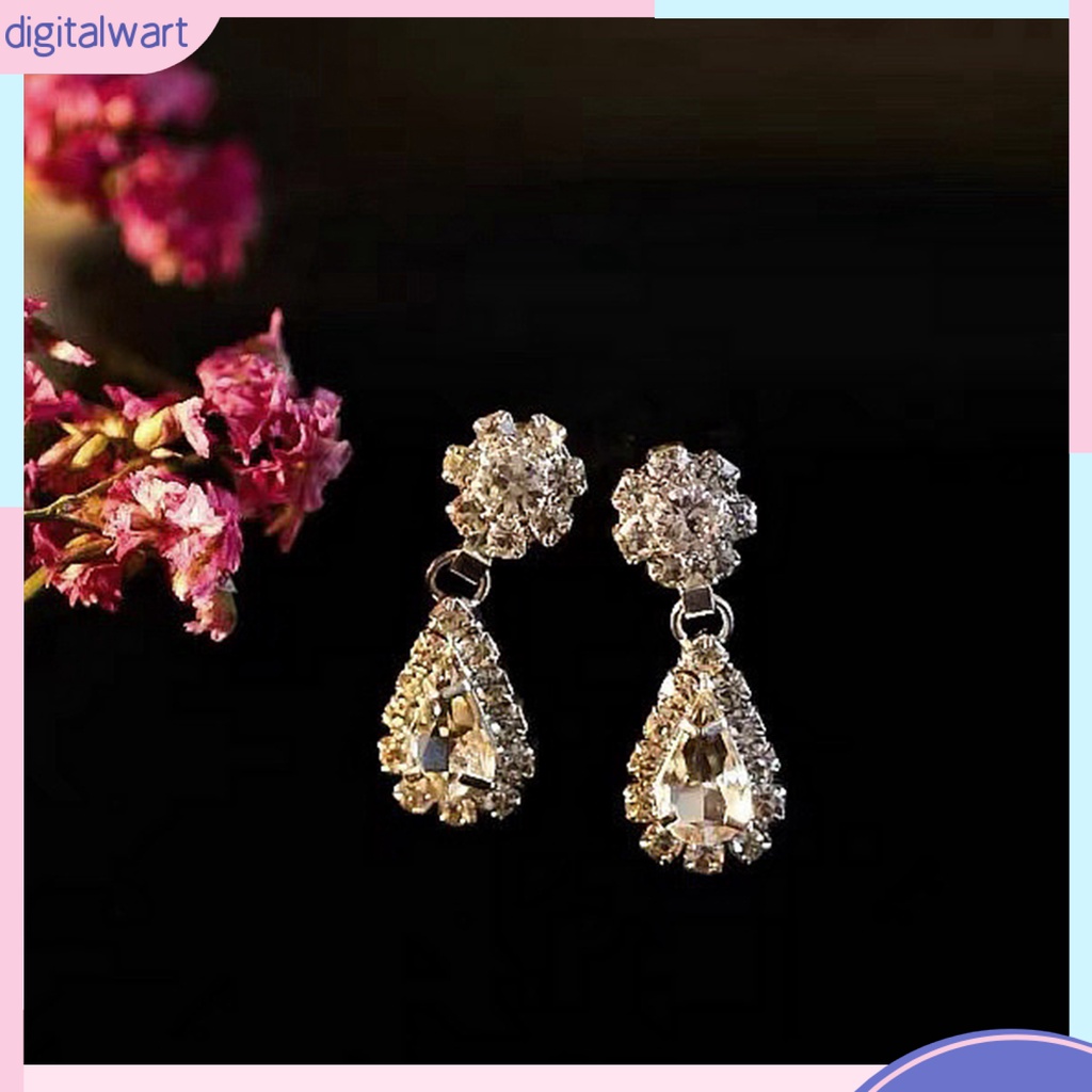 Set vòng cổ và đôi khuyên tai kiểu dáng thời trang thanh lịch dành cho nữ