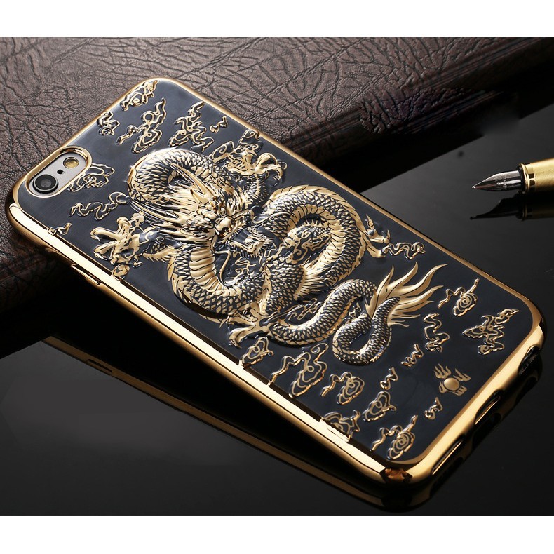 Ốp lưng rồng 3D cho iphone 6/6S/6plus/6splus/7/8/7plus/8plus