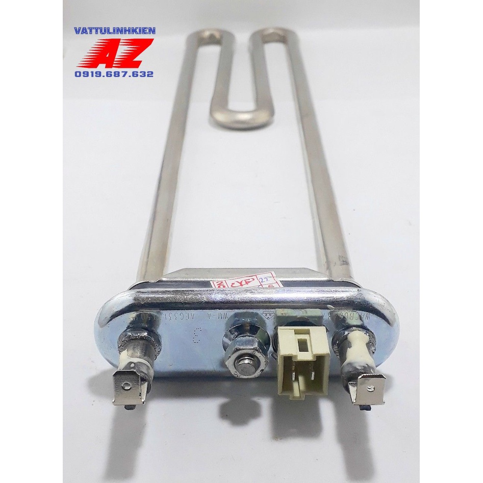 Điện trở đun nước nóng máy giặt có cảm biến nhiệt Cỡ 23.5cm  - 30cm