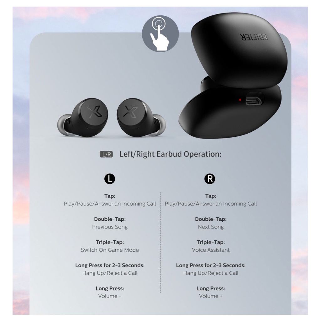 Tai nghe bluetooth True Wireless Edifier X3s