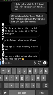 Kem tẩy tóc không rát