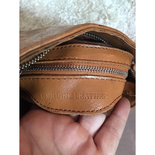 Túi si da thật y hình da chất lừ