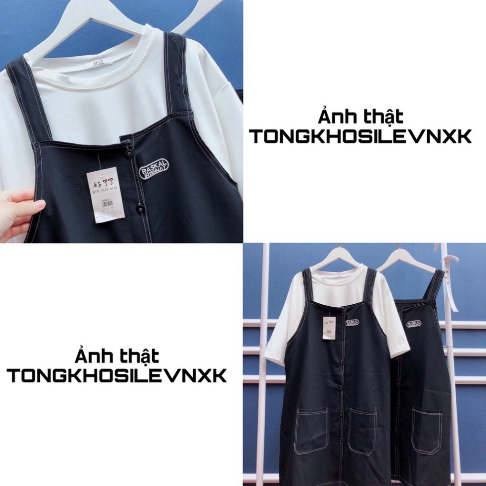 VÁY YẾM CHỈ NỔI FORM RỘNG CÁ TÍNH MIX ĐỒ CHẤT - SET YẾM DẬP CHỈ TAY LỠ