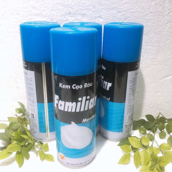 Kem cạo râu Familiar chai 360g , Bọt cạo râu Familiar