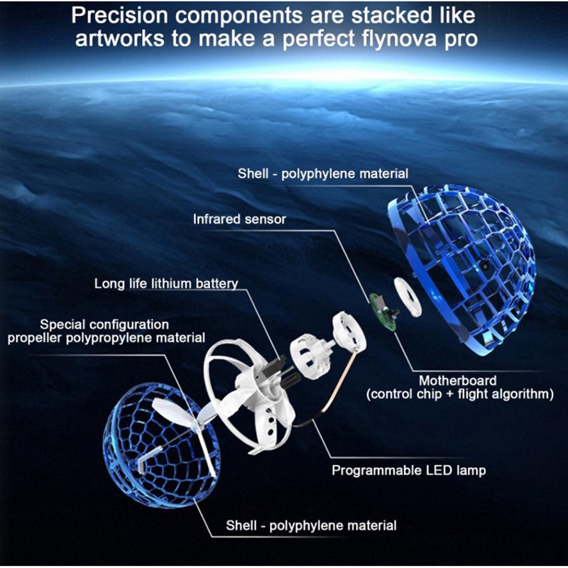 Đồ chơi boomerang ZHAN QI TOYS hình cầu mini cầm tay