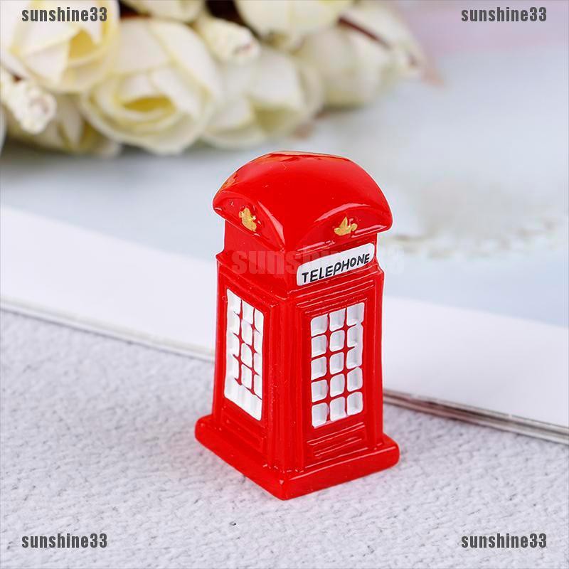 1 Mô Hình Điện Thoại Bàn Mini DIY Trang Trí Nhà Cửa