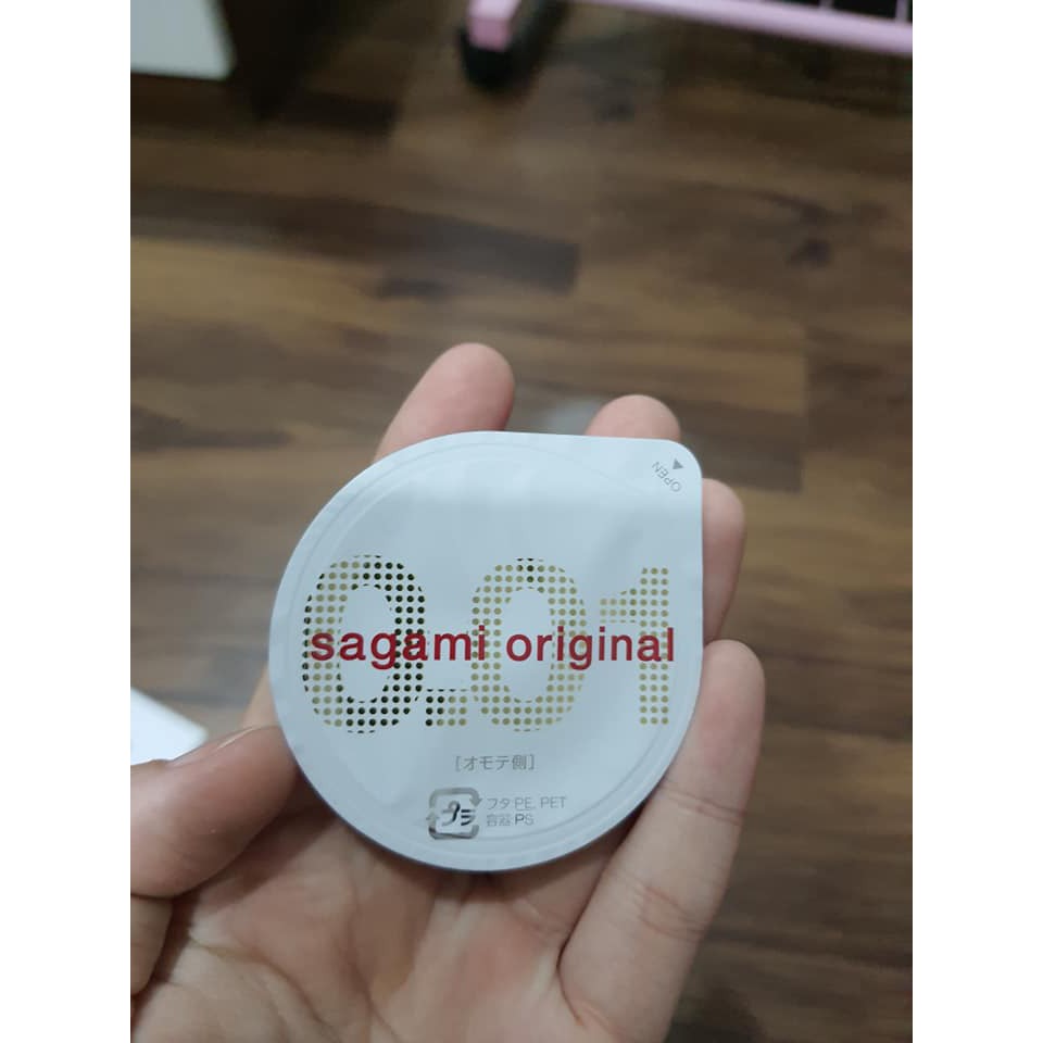 (Ba Con  Sói )Sagami Original 0.01mm(Hàng Nhật Chính Hãng)