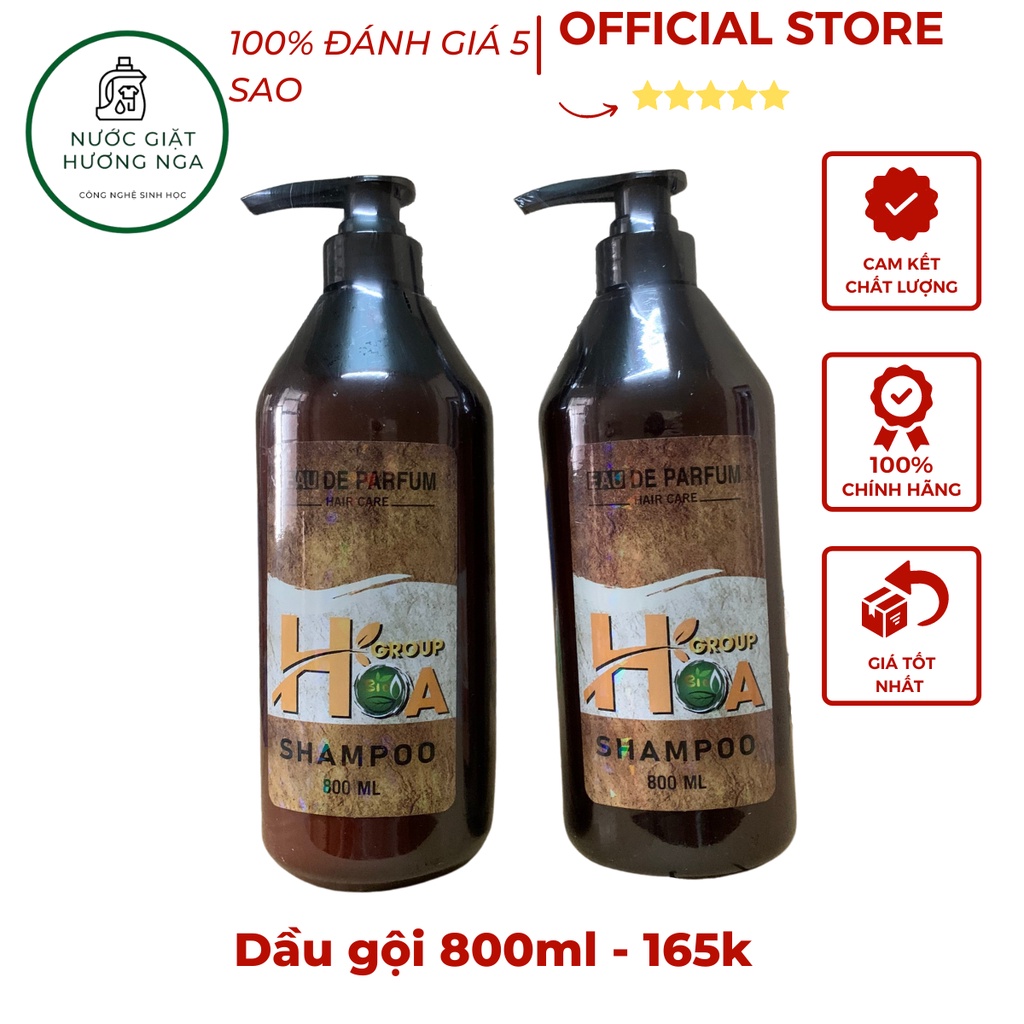 Dầu gội sinh học cao cấp HOA Bio
