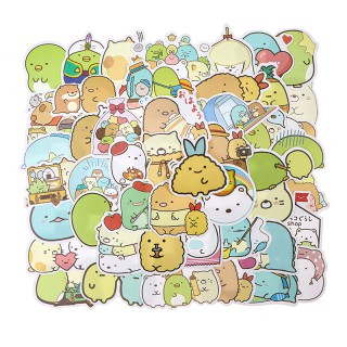 [HOT - SIÊU HỜI] Sticker Dán hình thú lười nhật bản Siêu dễ thương - Hàng nhập - Sumikko Gurashi Japan