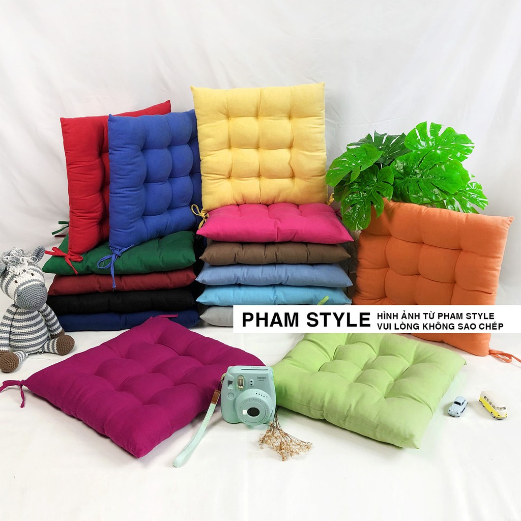 Đệm Vuông COLOR PHAM (40,45,50cm)